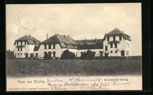 AK Rickling, Burschenheim Rickling