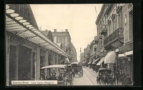 AK Buenos-Aires, Calle Cárlos Pellegrini
