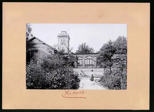 Fotografie Brück & Sohn Meissen, Ansicht Bischofswerda, Blick auf das Gasthaus auf dem Butterberg