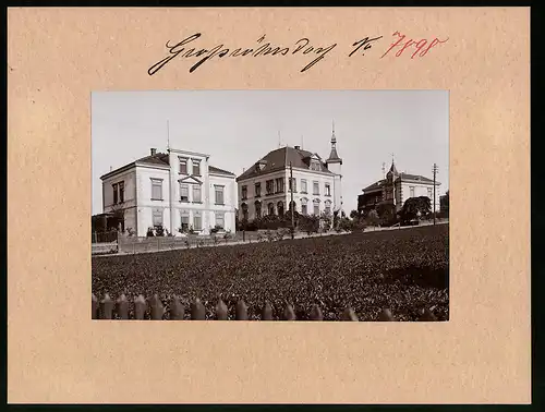Fotografie Brück & Sohn Meissen, Ansicht Grossröhrsdorf, Villen in der Adolfstrasse