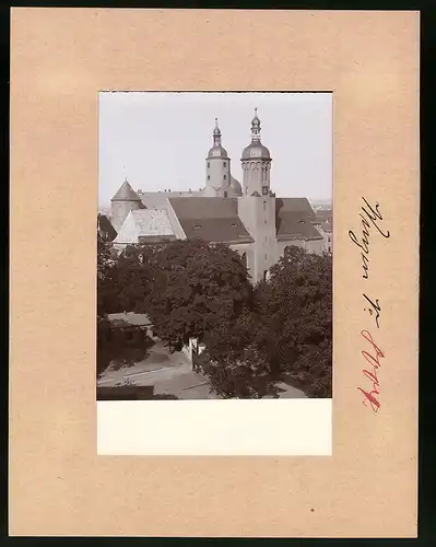 Fotografie Brück & Sohn Meissen, Ansicht Wurzen i. Sa., Blick auf dem Dom