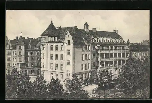 AK München, Löhehaus für evengelische Jugendpflege, Blutenburgstrasse