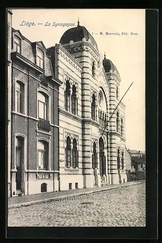 AK Liège, La Synagogue