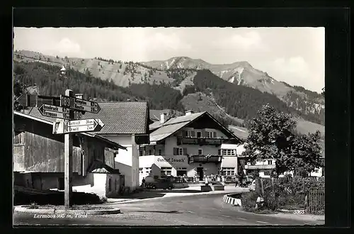 AK Lermoos, der Gasthof Loisach