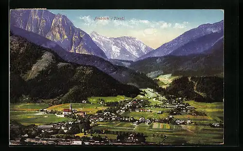 AK Jenbach, Generalansicht im Tal