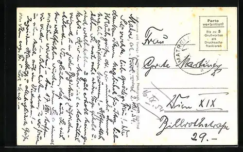 AK Matrei am Venediger, Ortstotale