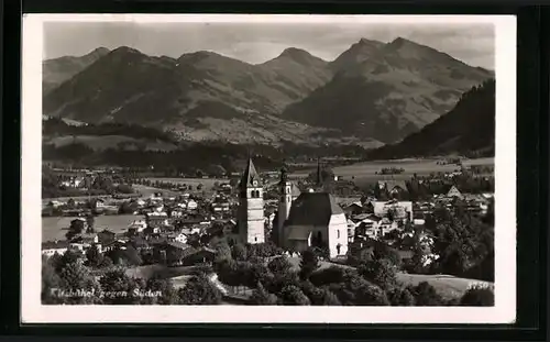 AK Kitzbühel, Gesamtansicht gegen Süden