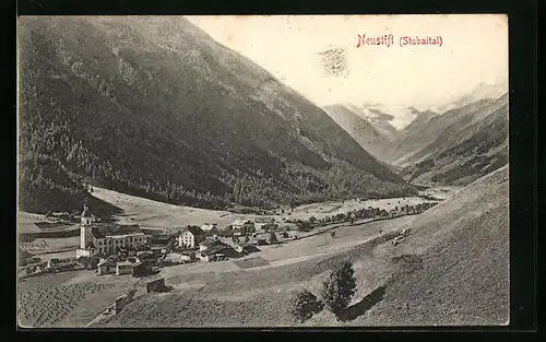 AK Neustift, Blick in das Stubaital