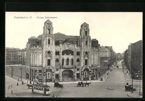 AK Frankfurt a. Main, Circus Schumann