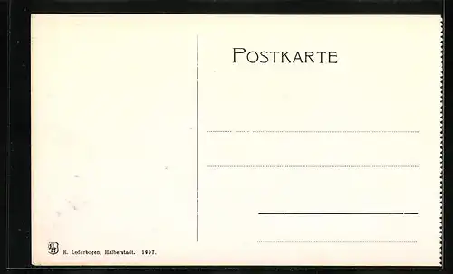 AK Minden i. W., vor dem Rathaus