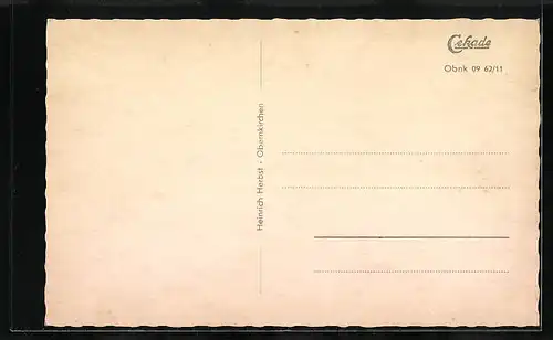 AK Obernkirchen, am Ehrenmal