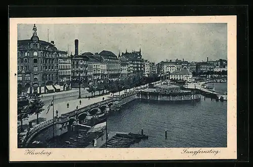 AK Hamburg-Neustadt, Jungfernstieg