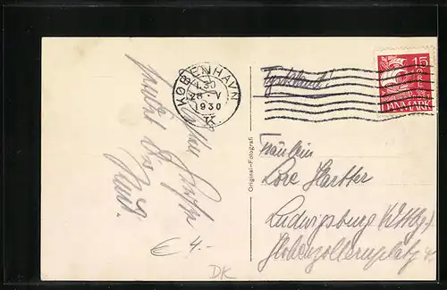 AK Kobenhavn, Havnen set fra Borstaarnet