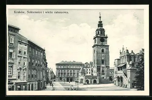 AK Kraków, Sukiennice i wieza ratuszowa
