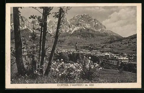 AK Cortina d'Ampezzo, Totalansicht