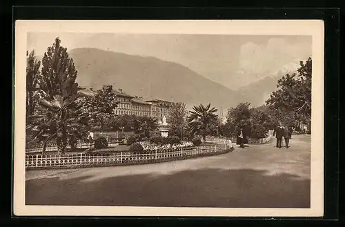 AK Merano, Passeggiata col Meraner Hof