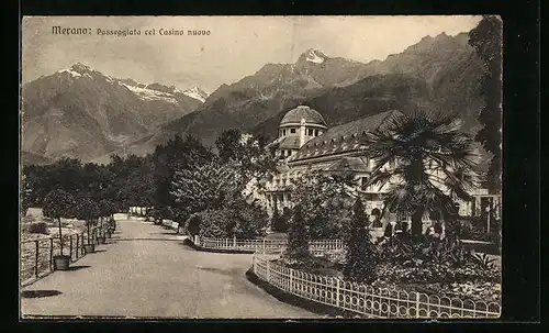 AK Merano, Passeggiata col Casino nuovo