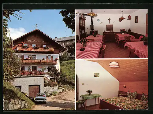AK Villanders /St. Stefan, Pension Sonnenblick, Innenansichten