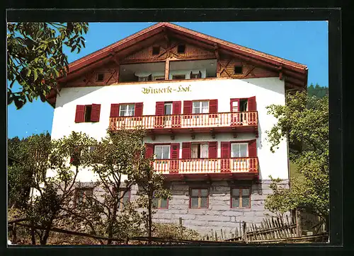 AK Villanders bei Klausen, Pension Winterle-Hof