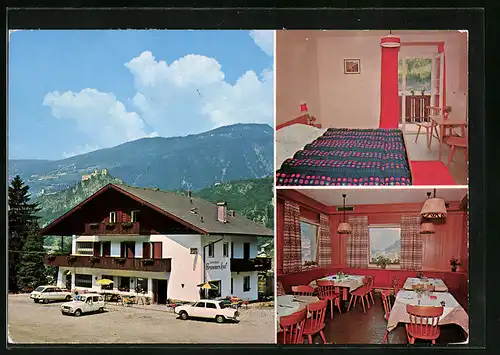 AK Klausen, Gasthof-Restaurant-Cafe Brunnerhof, Innenansichten