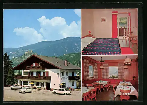 AK Klausen, Gasthof-Restaurant-Cafe Brunner Hof, Innenansichten