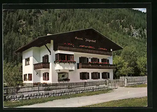 AK Wiesen bei Sterzing, Pension Garni Jägerhof
