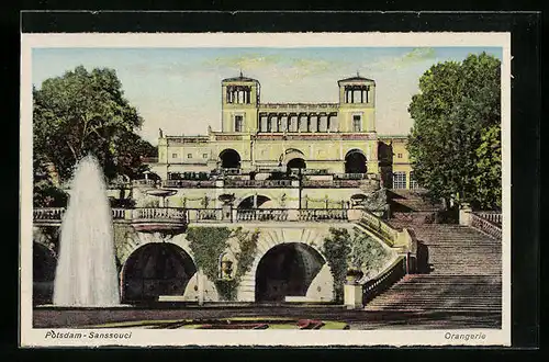 AK Potsdam, Schloss Sanssouci, Orangerie