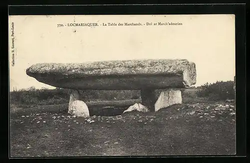 AK Locmariaquer, La Table des Marchands, Dol ar March'adourien