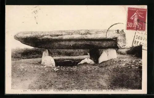 AK Locmariaquer, la Table des Marchands, Dol-ar-March'audourien