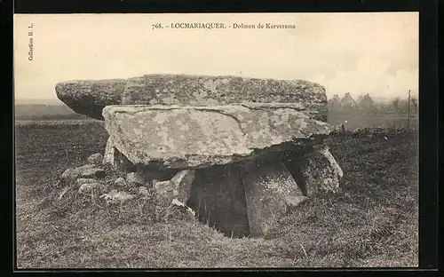 AK Locmariaquer, Dolmen de Kerveresse