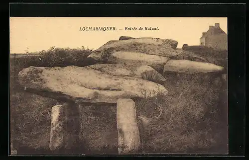 AK Locmariaquer, Entrée de Rutual