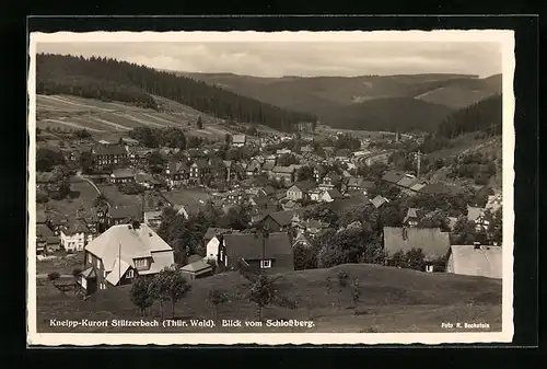 AK Stützerbach / Thür. Wald, Blick vom Schlossberg