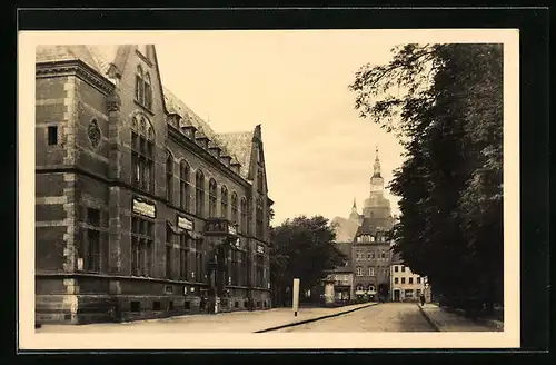 AK Eisleben, Post mit St. Andreas-Kirche