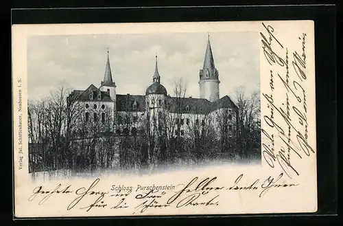 AK Neuhausen / Erzgeb., Schloss Purschenstein