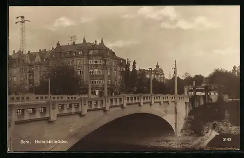 AK Gera, Heinrichsbrücke