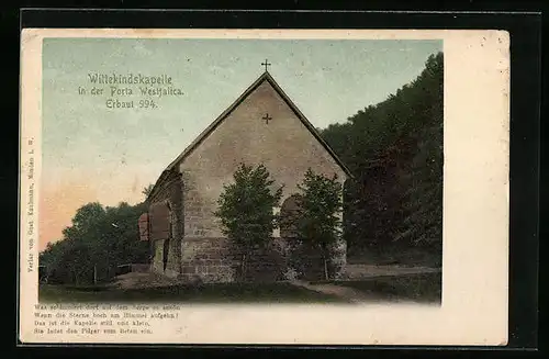 AK Porta Westfalica, Wittekindskapelle