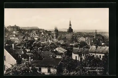 AK Eisleben / Lutherstadt, Gesamtansicht