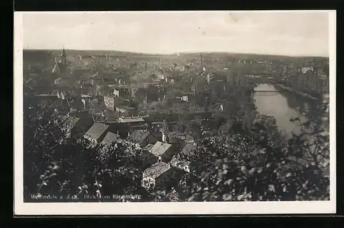 AK Weissenfels a. d. S., Blick vom Klemmberg