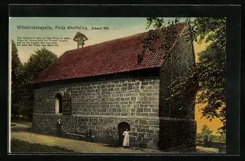 AK Porta Westfalica, Wittekindskapelle
