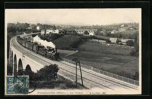 AK Francheville, les Viaducs