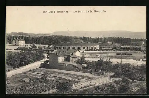 AK Grigny, le Pont de la Rotonde