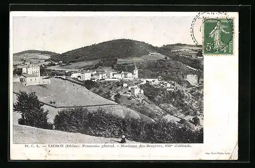 AK Yzeron, Panorama général, Montagne des Bruyères