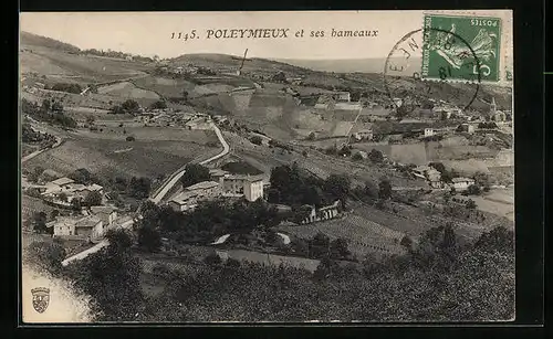 AK Poleymieux, Panorama et ses hameaux