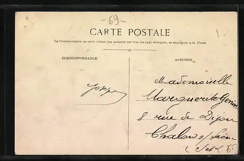 AK L'Arbresle, Rue Centrale