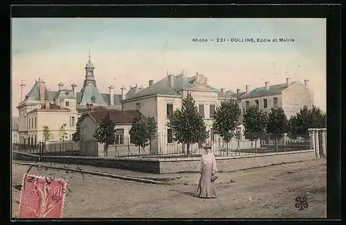 AK Oullins, Ecole et Mairie