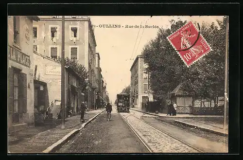 AK Oullins, Rue de la Saulée