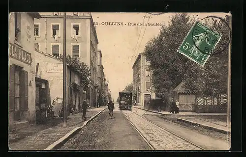 AK Oullins, Rue de la Saulée