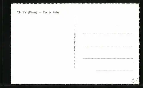 AK Thizy, Rue de Vaise