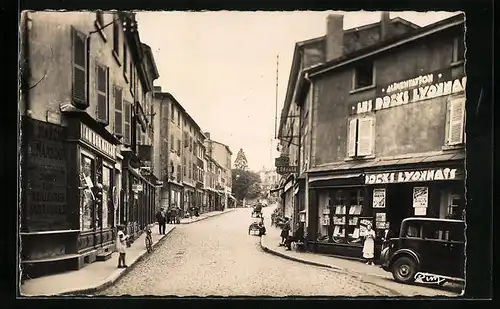 AK L'Arbresle, Rue Centrale