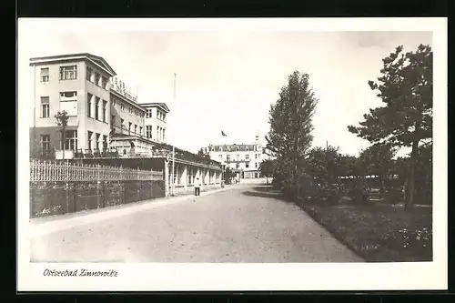 AK Zinnowitz, Hotels an der Promenade im Ostseebad